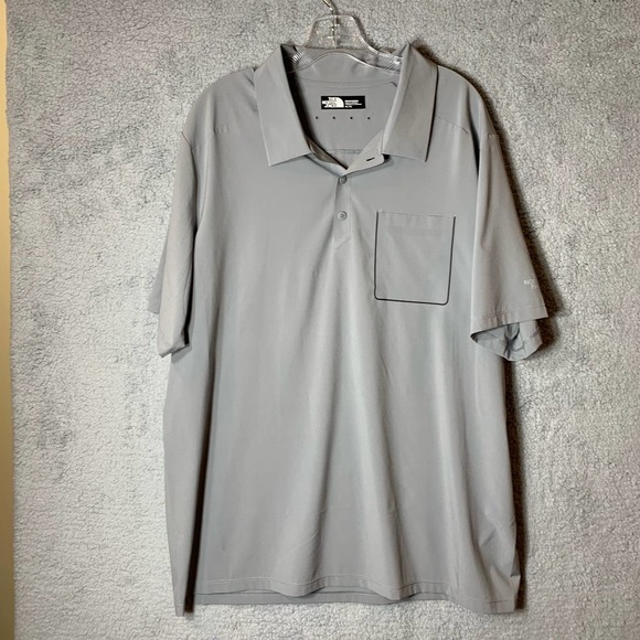 The North Face Other - North Face Mens Polo Gray Size XL Vent Holes Front Pocket Outdoor Hiking